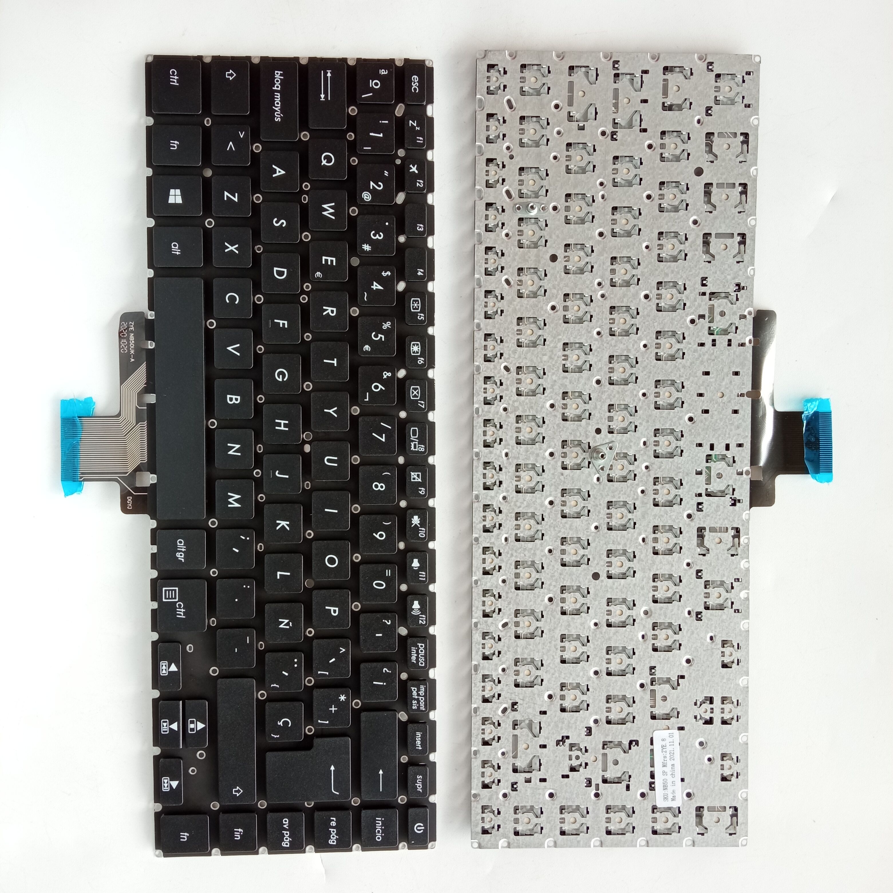 Picture of New Replacement Laptop Keyboard For ASUS S510/S510U/X510U BLACK (OEM) SP Layout